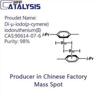 Di-μ-iodo(p-cymène)iodoruthénium(II) CAS :90614-07-6