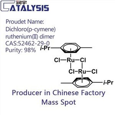 Dimère de dichloro(p-cymène)ruthénium(II) CAS :52462-29-0